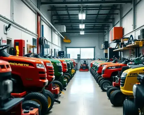 Various lawn mower and power equipment brands we service